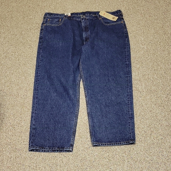 Levis Mens 550 Relaxed Fit 5 Pocket Jeans Sz 46 X 29. New With Tags - Picture 1 of 6
